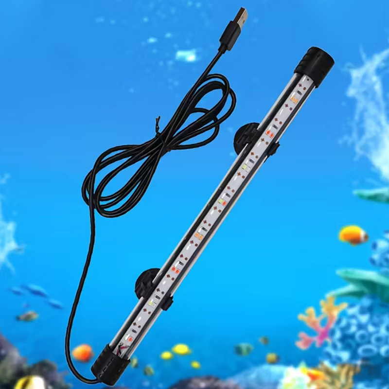 Aquarium Plant Growth - 17-47CM USB Plug Aquarium Light LED