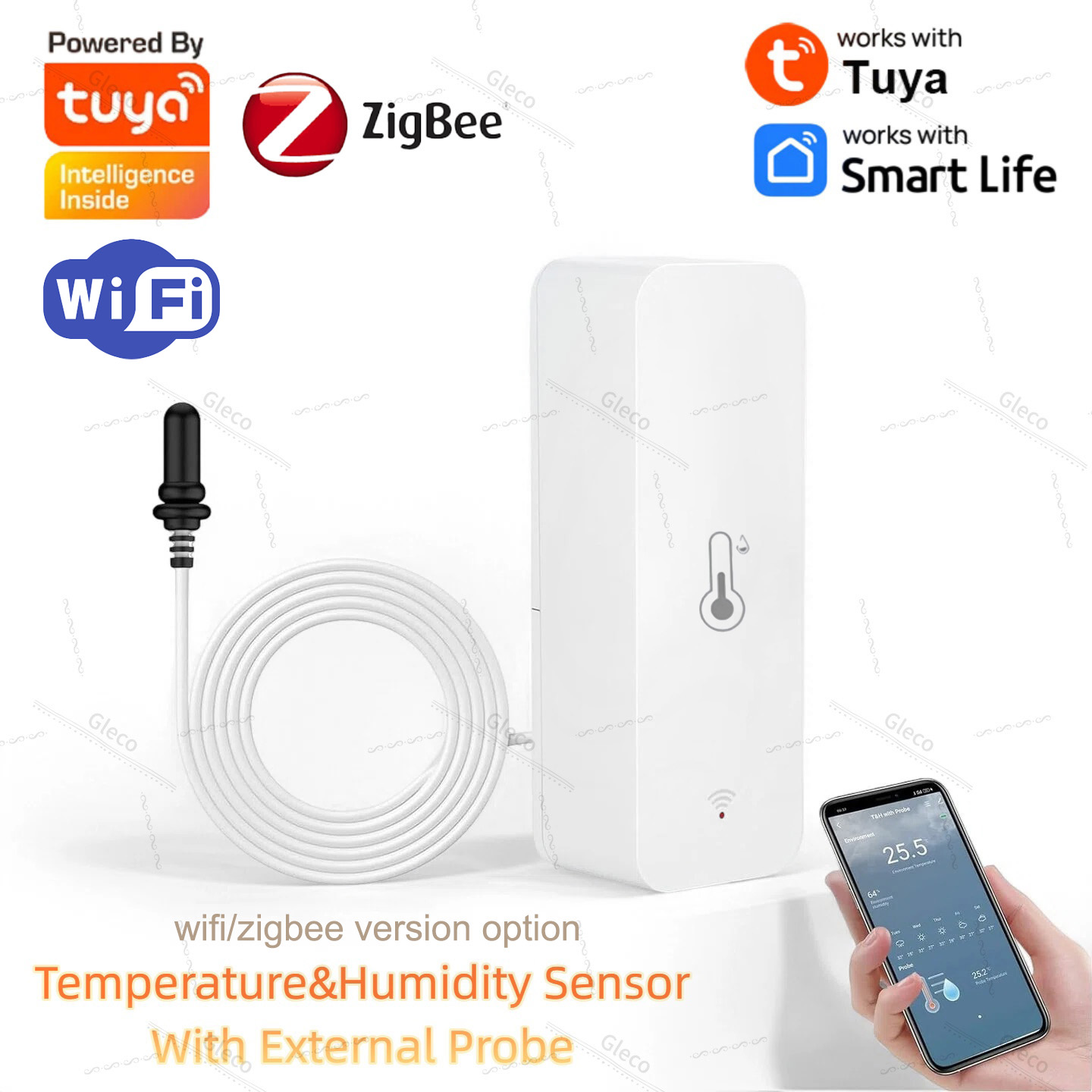 Aquarium Plant Delivery - Tuya Wifi Zigbee Temperature and Humidity