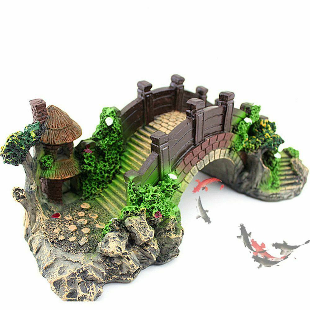 Planted Aquarium With Rocks - Aquarium Accessories Arbor Tree Plant Fake