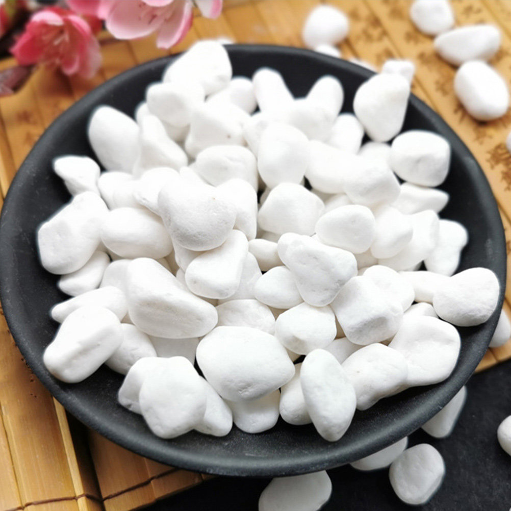 Planted Aquarium With Rocks - 1Set Elegant White Decorative Rocks for