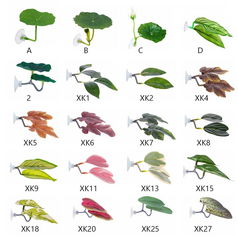 Plastic Betta Fish Rest Leaf S - Aquarium Plant Growth recension och pris