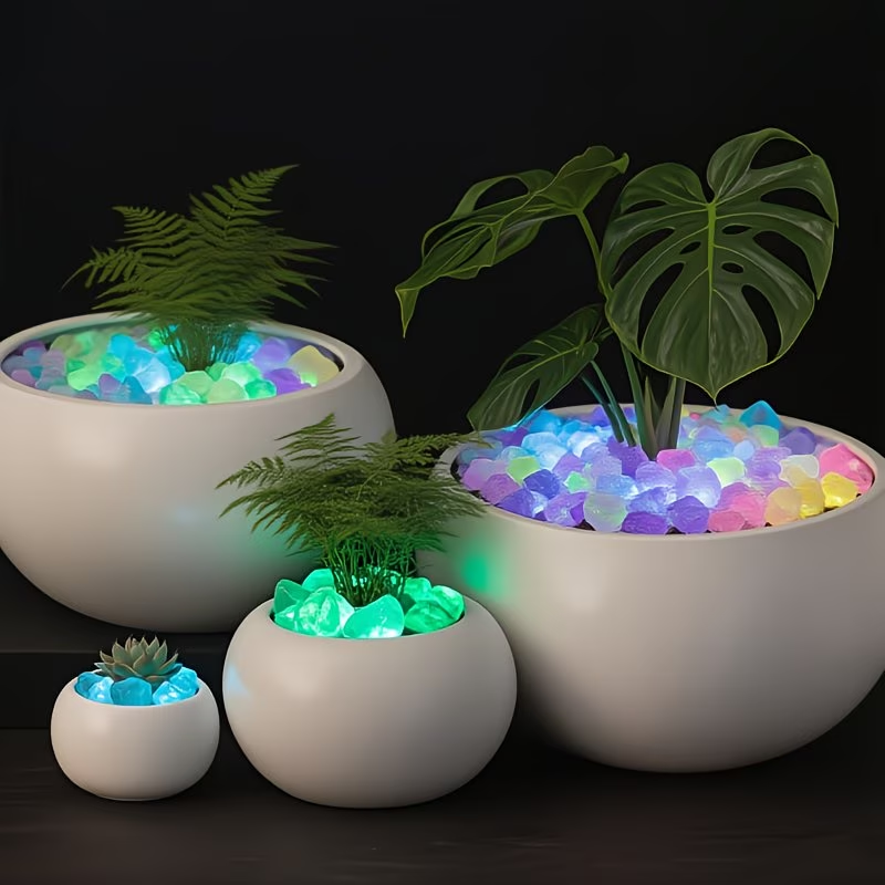 300PCS Luminous Pebble Set,0.9 - Aquarium Plant Delivery recension och pris