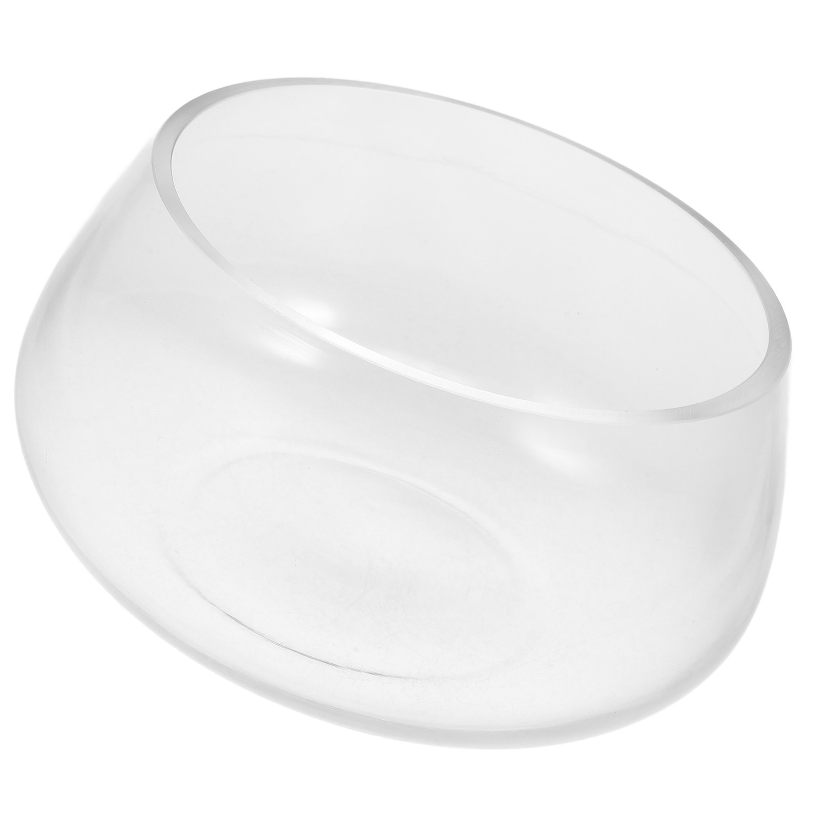 Small Round Clear Glass Fish B - Aquarium Planted Shop recension och pris