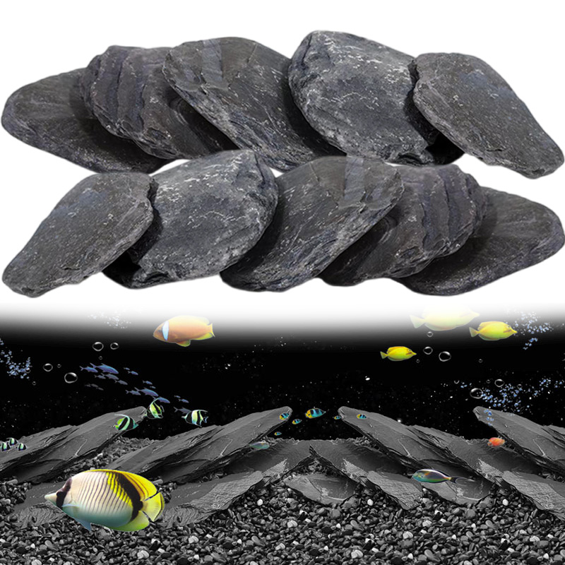 500g/1000g Aquarium Slate Chip - Aquasoil Substrate recension och pris