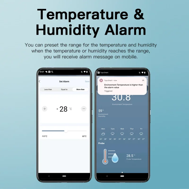 Tuya WiFi Temperature Humidity - Aquarium Plant Delivery recension och pris