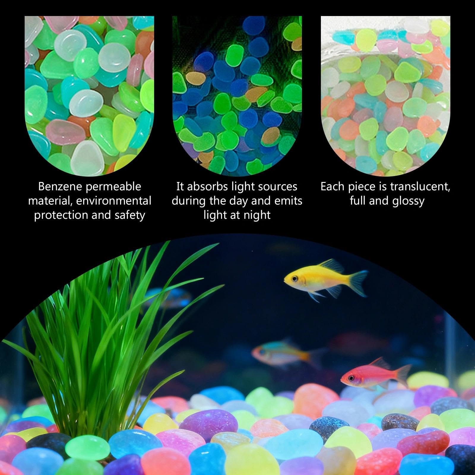 Potted Plants Glow In The Dark - Aquarium Planted recension och pris