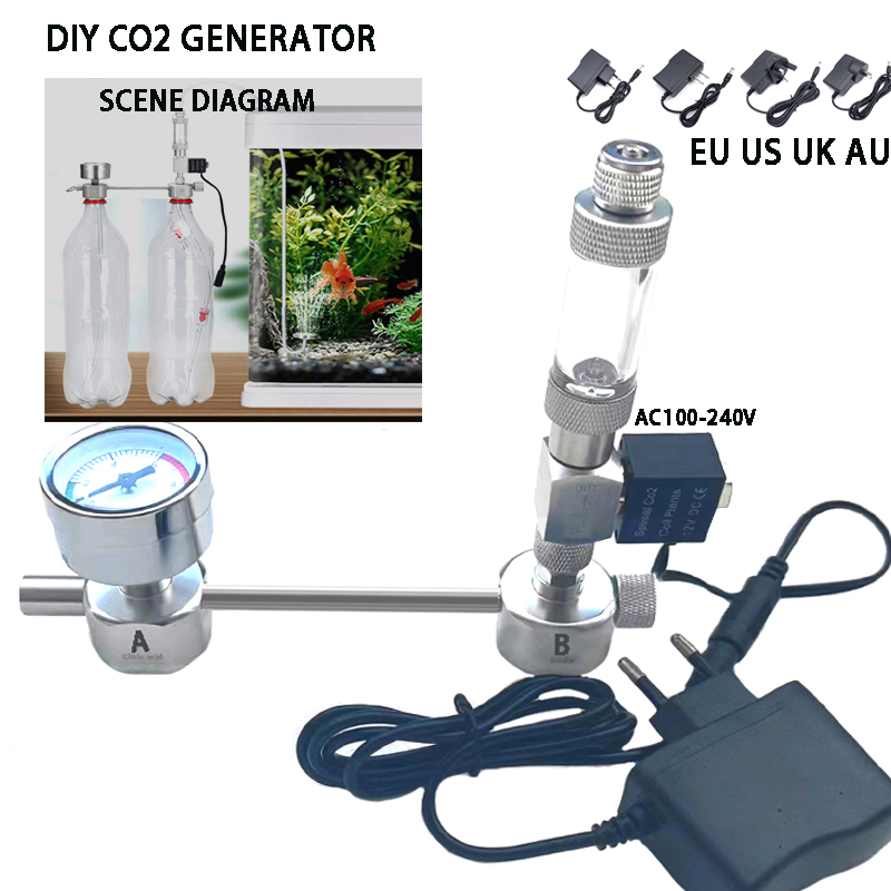 Aquarium DIY CO2 Generator Sys - Aquarium Plant Growth recension och pris