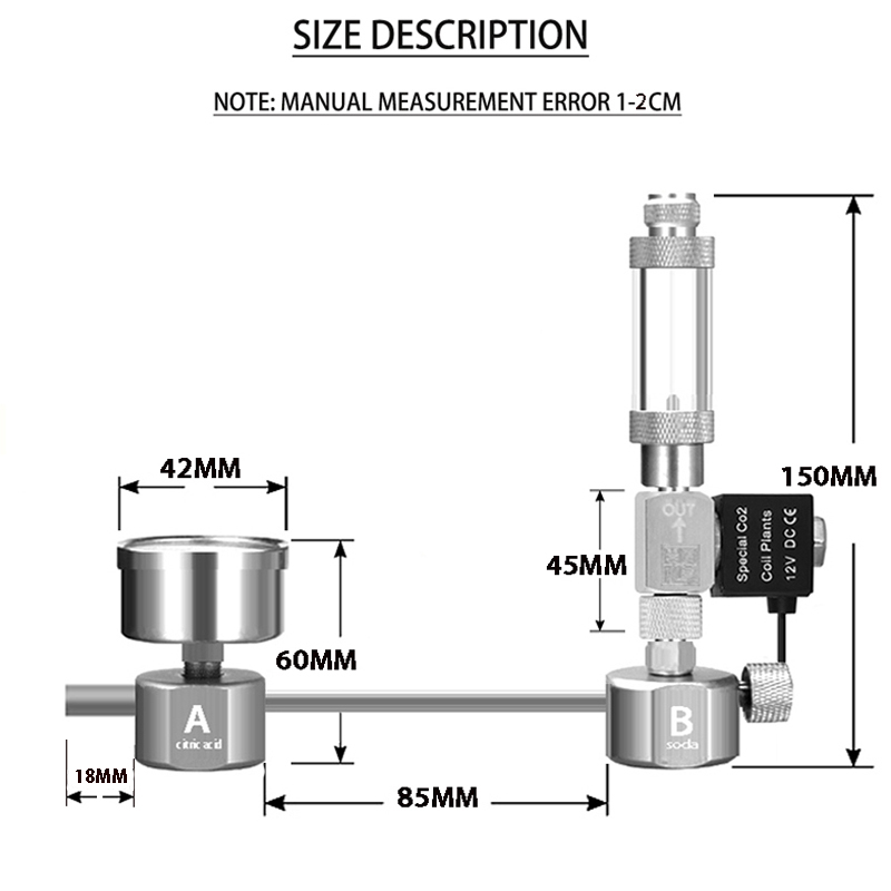 Aquarium DIY CO2 Generator Sys - Aquarium Plant Growth recension och pris
