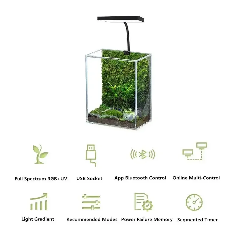 WEEK AQUA Mag Pro USB Nano Aqu - Aquarium Plant Growth recension och pris