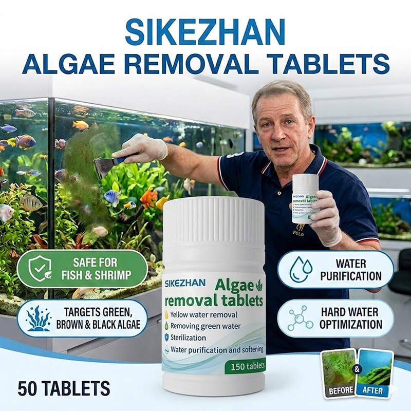 Fast Algae Remover Tablets Fis - Planted Aquarium Algae Control recension och pris