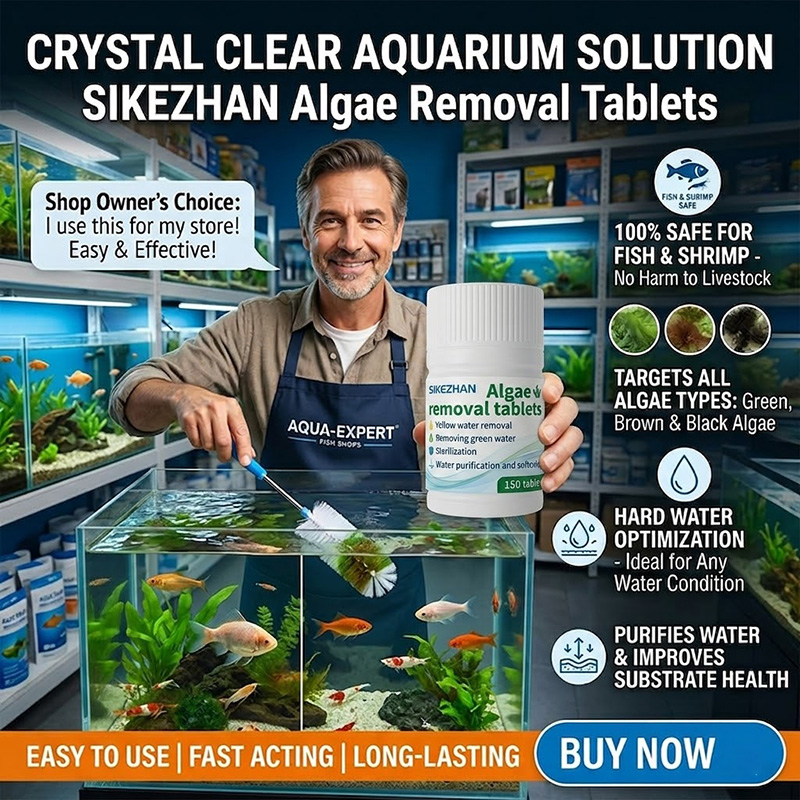 Fast Algae Remover Tablets Fis - Planted Aquarium Algae Control recension och pris