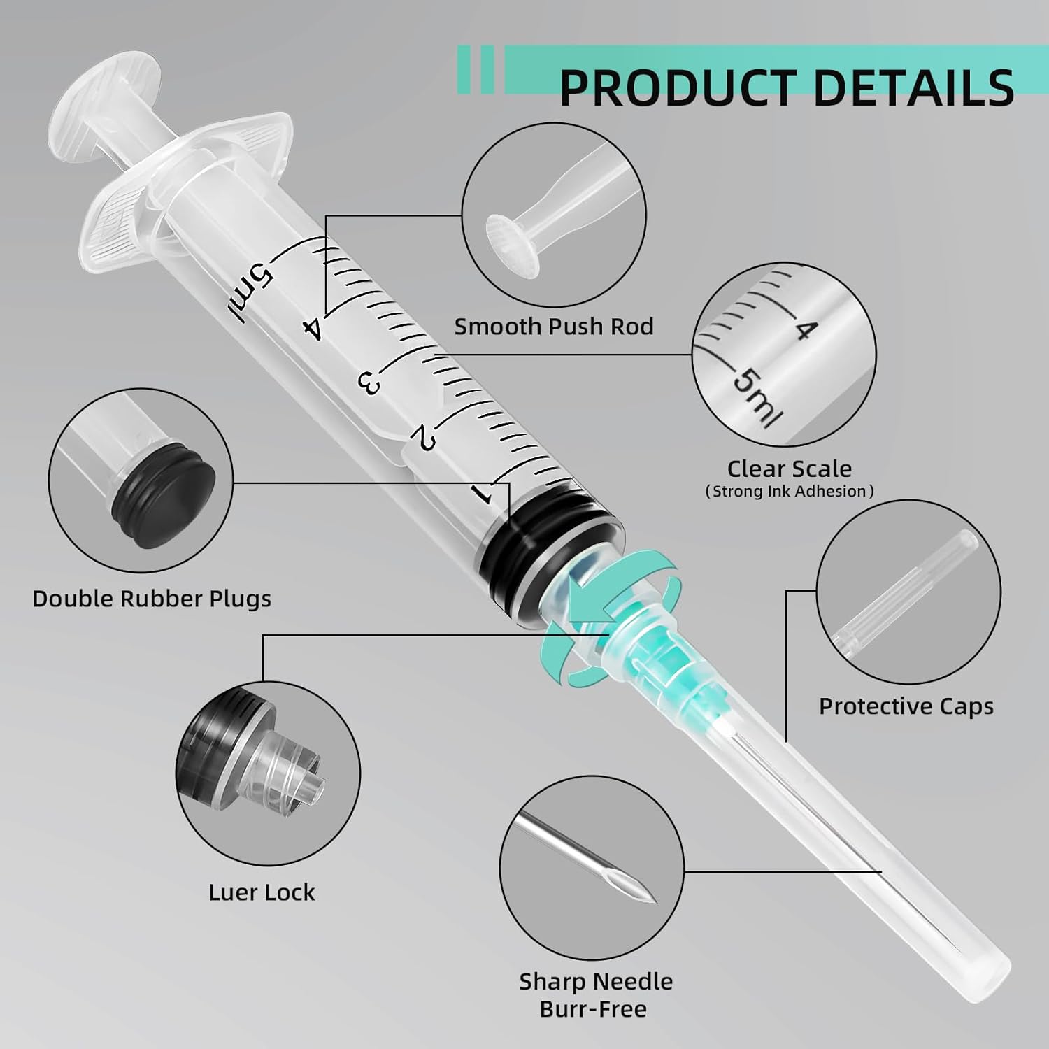 5ml Luer Lock Syringe, Suitabl - Aquarium Plant Delivery recension och pris