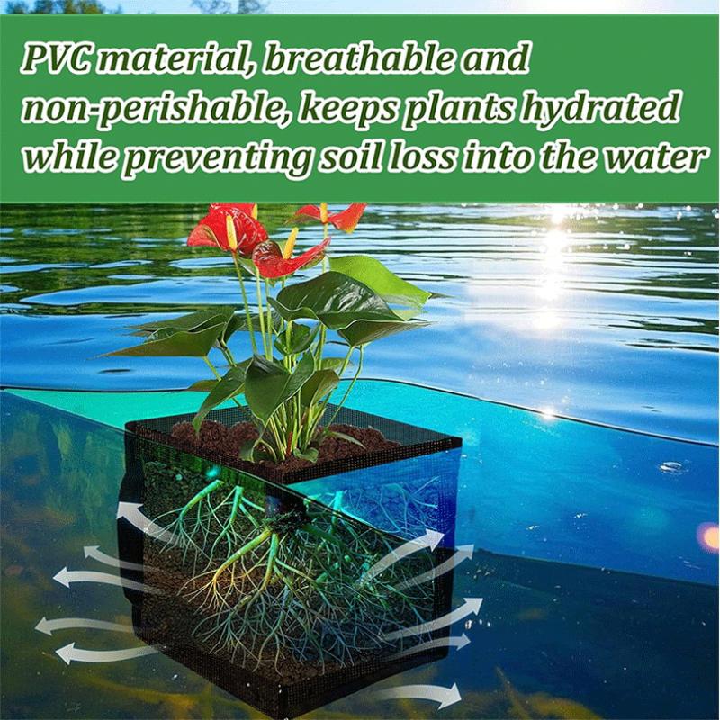 4 Pcs Black Mesh Pond Planting - Aquarium Planted recension och pris