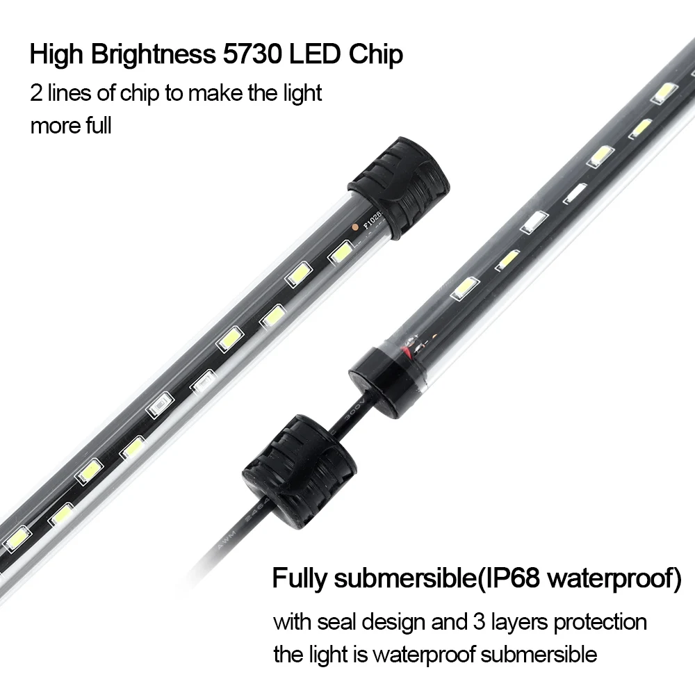 58CM  Aquarium Light LED Plant - Aquarium Plant Growth recension och pris