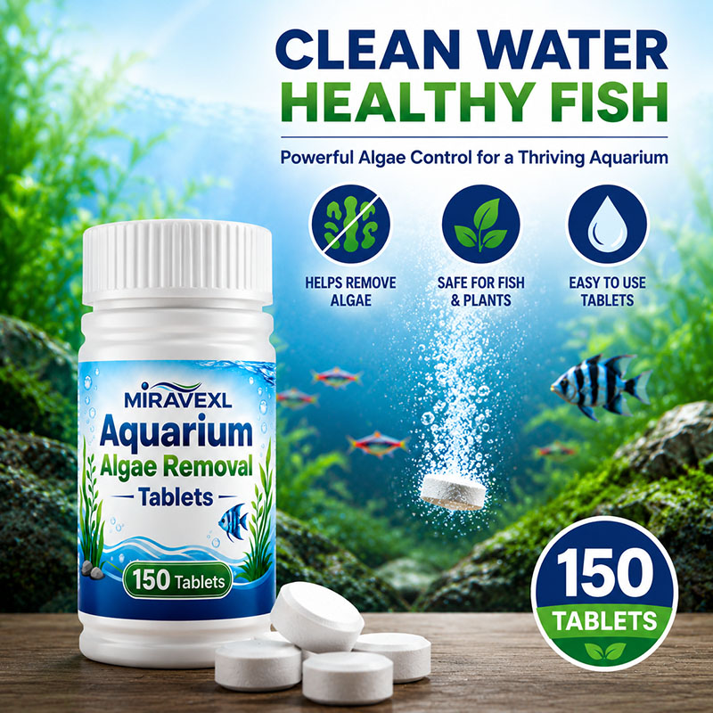 MIRAVEXL 150 Aquarium Algae Re - Aquarium Plant Delivery recension och pris