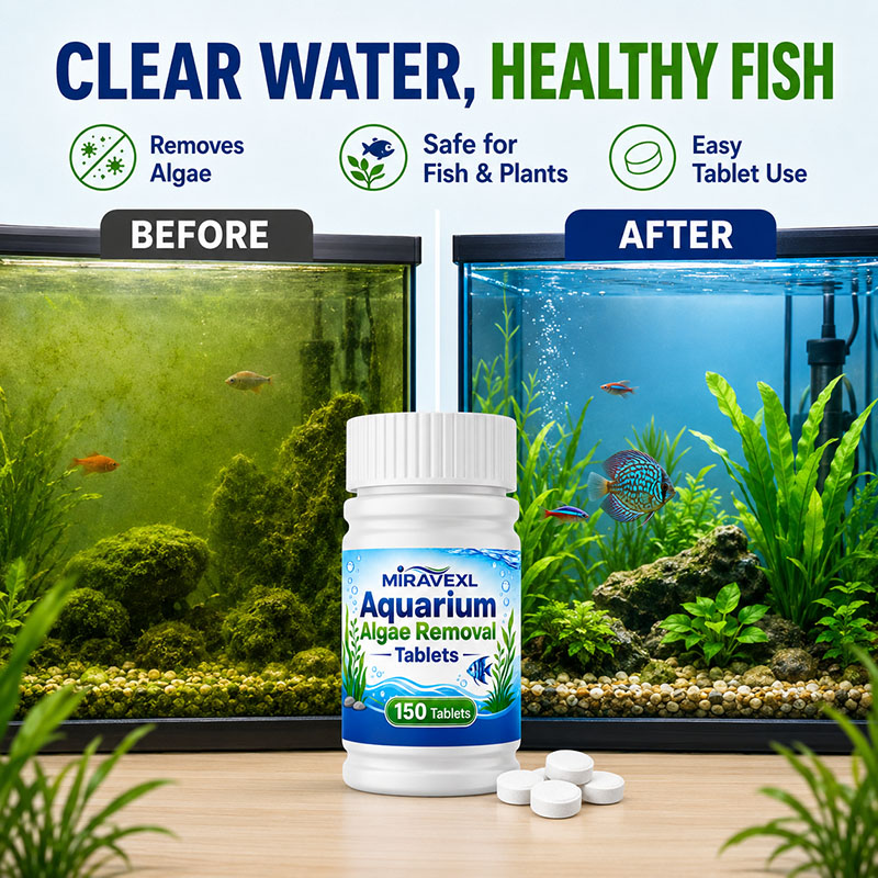MIRAVEXL 150 Aquarium Algae Re - Aquarium Plant Delivery recension och pris