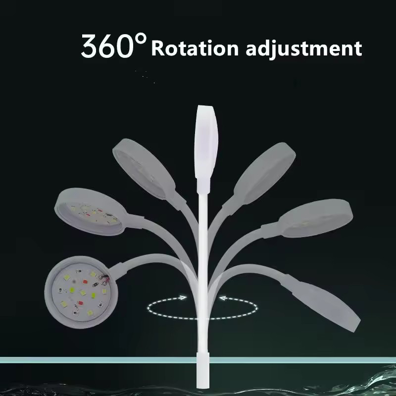 USB LED Fish Tank Clip Lamp Hi - Aquarium Plant Growth recension och pris