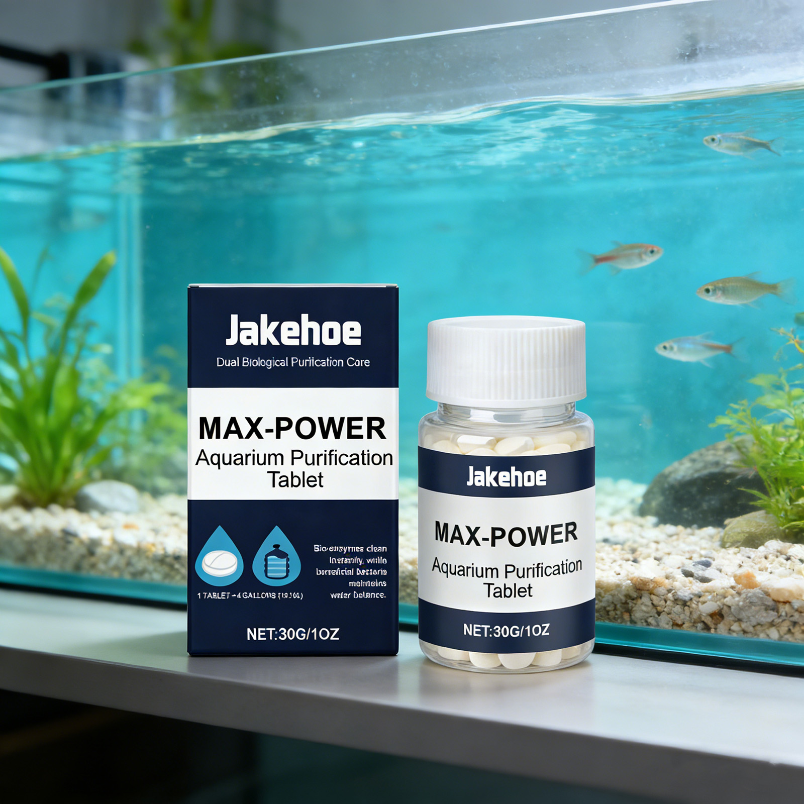 Algae Remover Tablets for Aqua - Planted Aquarium Algae Control recension och pris