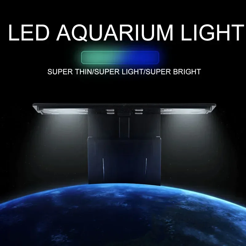 Ultra Thin LED Aquarium Light  - Aquarium Plant Growth recension och pris