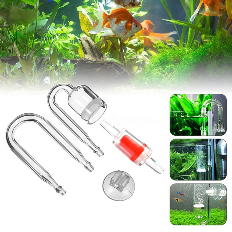 4pcs Set DIY CO2 Diffuser For  - Aquarium Plant Delivery recension och pris
