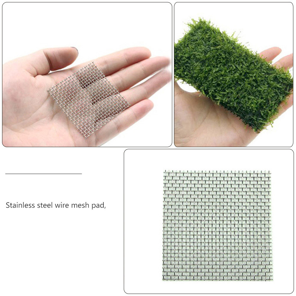 15Pcs Stainless Steel Mesh Pad - Aquarium Planted recension och pris
